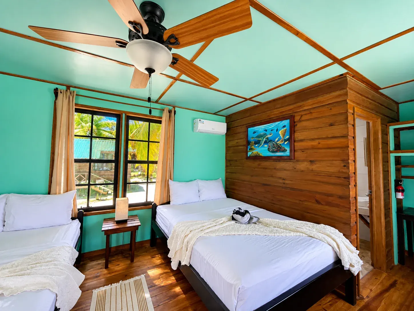 Cabana interior at Isla Marisol